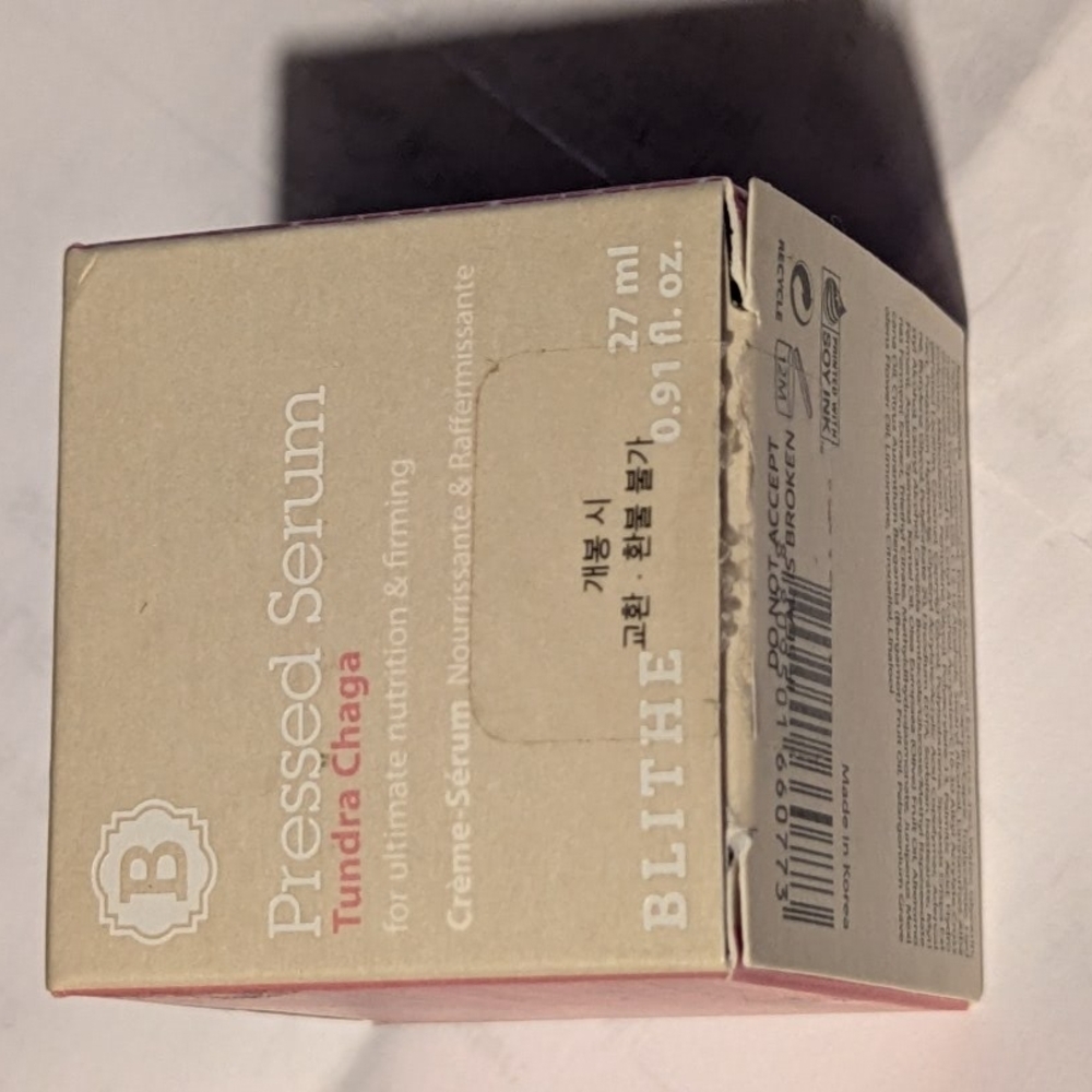 Brand New Pressed Serum Chaga Mushroom Cream Formula Firmness Tightening Lifting - Picture 6 of 9
